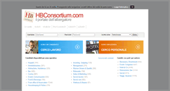 Desktop Screenshot of hbconsortium.lavoroturismo.it